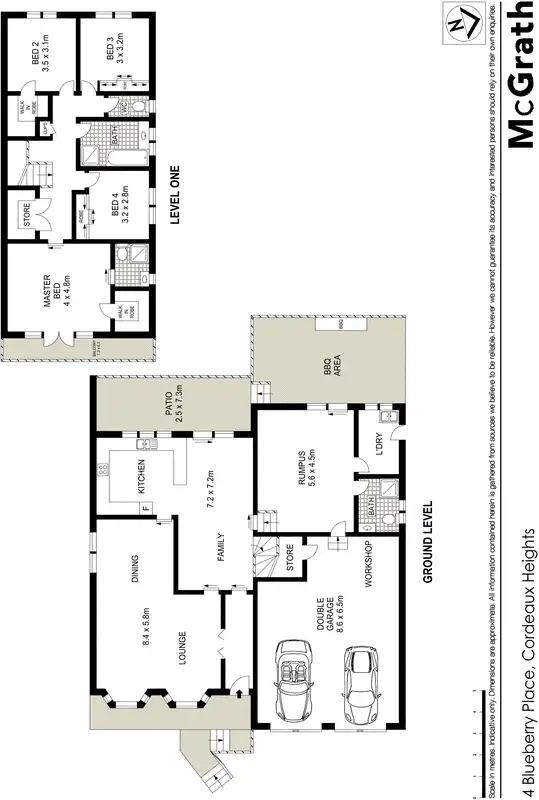 Floorplan of Homely house listing, 4 Blueberry Place, Cordeaux Heights NSW 2526