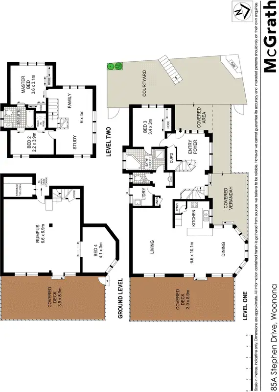 Floorplan of Homely house listing, 85A Stephen Drive, Woonona NSW 2517