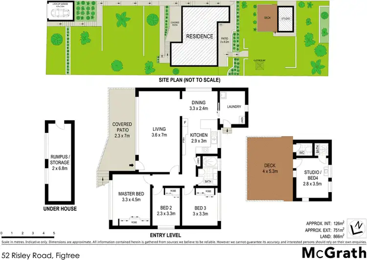 Floorplan of Homely house listing, 52 Risley Road, Figtree NSW 2525