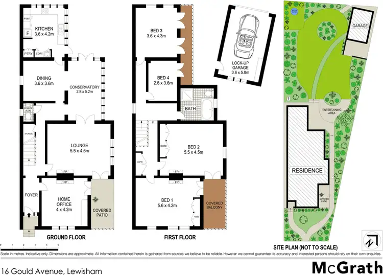 Floorplan of Homely house listing, 16 Gould Avenue, Lewisham NSW 2049