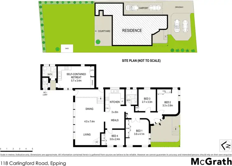 Floorplan of Homely house listing, 118 Carlingford Road, Epping NSW 2121
