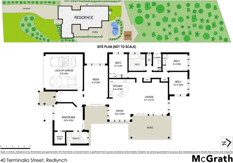 Floorplan of Homely house listing, 40 Terminalia Street, Redlynch QLD 4870