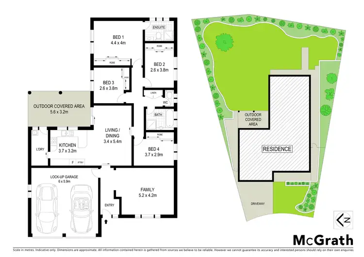 Floorplan of Homely house listing, 4 Gordon Reeve Close, Raymond Terrace NSW 2324