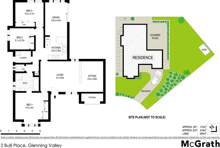 Floorplan of Homely house listing, 2 Bulli Place, Glenning Valley NSW 2261