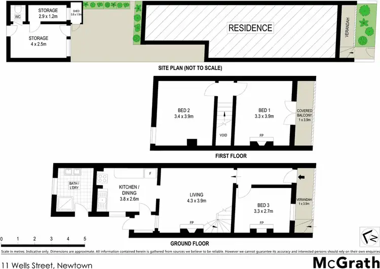 Floorplan of Homely house listing, 11 Wells Street, Newtown NSW 2042