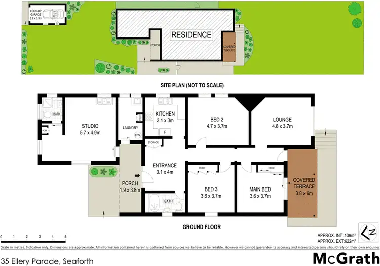 Floorplan of Homely house listing, 35 Ellery Parade, Seaforth NSW 2092