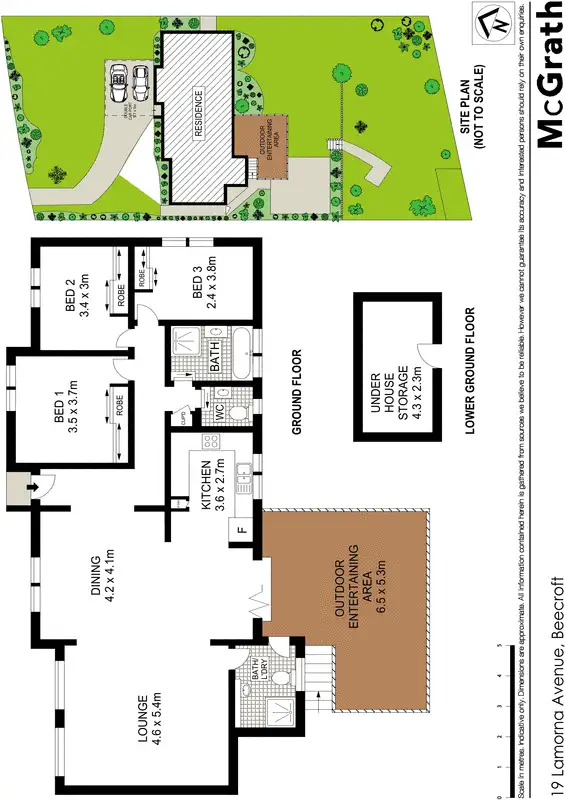 Floorplan of Homely house listing, 19 Lamorna Avenue, Beecroft NSW 2119