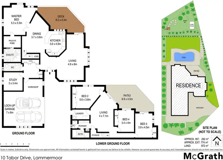 Floorplan of Homely house listing, 10 Tabor Drive, Lammermoor QLD 4703