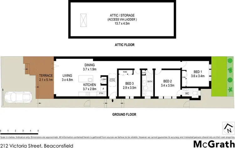 Floorplan of Homely house listing, 212 Victoria Street, Beaconsfield NSW 2015