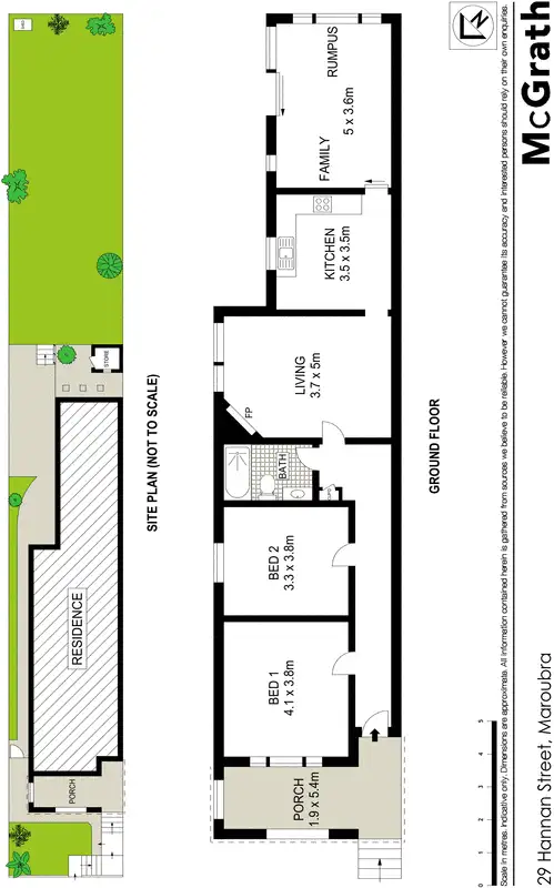 Floorplan of Homely house listing, 29 Hannan Street, Maroubra NSW 2035