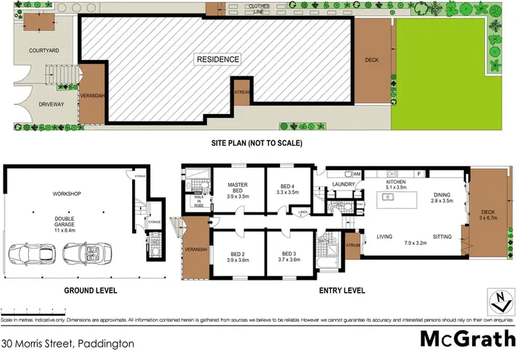 Floorplan of Homely house listing, 30 Morris Street, Paddington QLD 4064