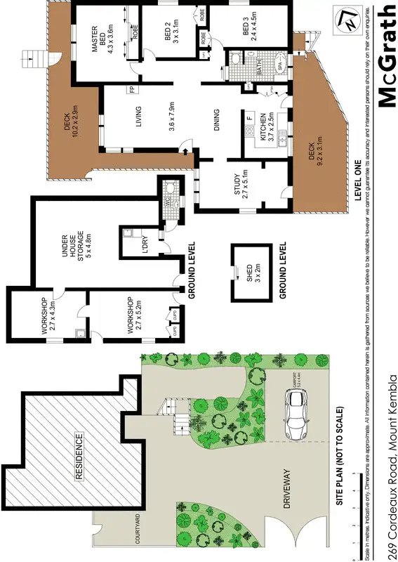 Floorplan of Homely house listing, 269 Cordeaux Road, Mount Kembla NSW 2526