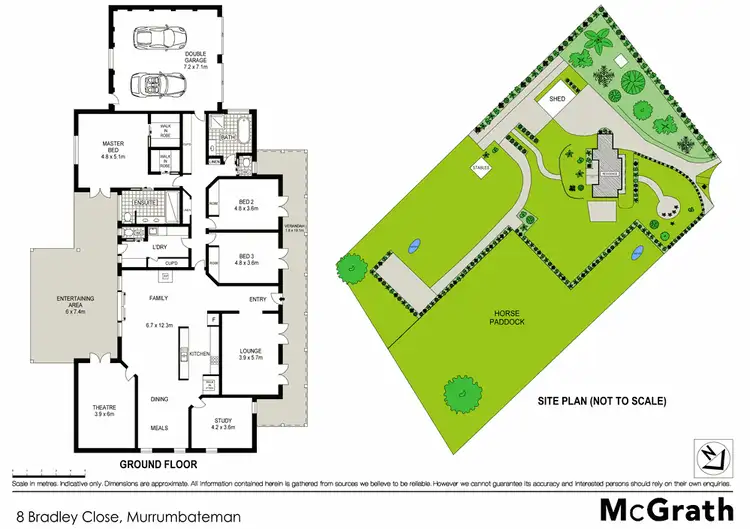 Floorplan of Homely rural property listing, 8 Bradley Close, Murrumbateman NSW 2582
