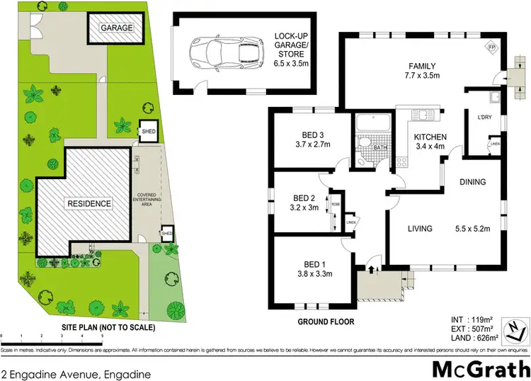 Floorplan of Homely house listing, 2 Engadine Avenue, Engadine NSW 2233