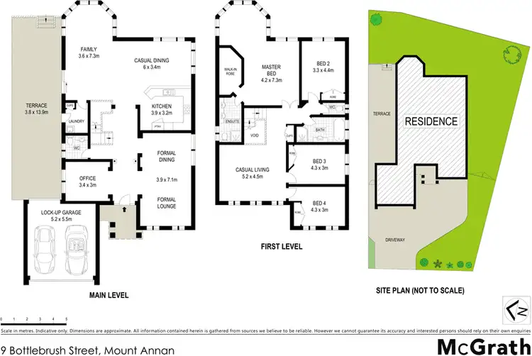 Floorplan of Homely house listing, 9 Bottlebrush Street, Mount Annan NSW 2567