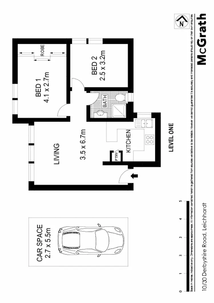 Floorplan of Homely apartment listing, 10/30 Derbyshire Road, Leichhardt NSW 2040