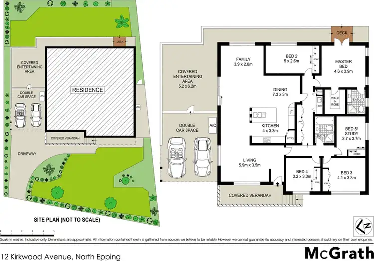 Floorplan of Homely house listing, 12 Kirkwood Avenue, North Epping NSW 2121