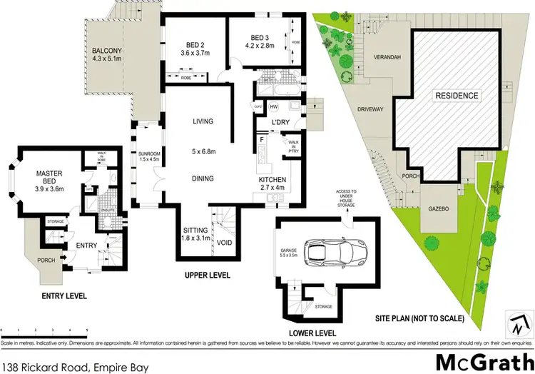 Floorplan of Homely house listing, 138 Rickard Road, Empire Bay NSW 2257