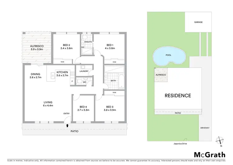Floorplan of Homely house listing, 84 Japonica Drive, Palm Beach QLD 4221