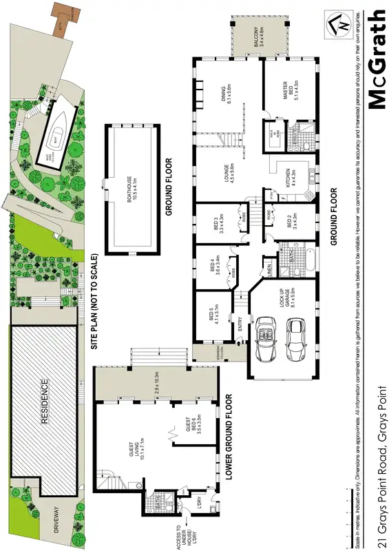 Floorplan of Homely house listing, 21 Grays Point Road, Grays Point NSW 2232