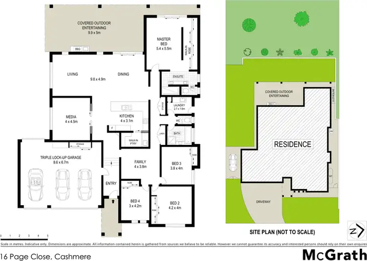 Floorplan of Homely house listing, 16 Page Close, Cashmere QLD 4500