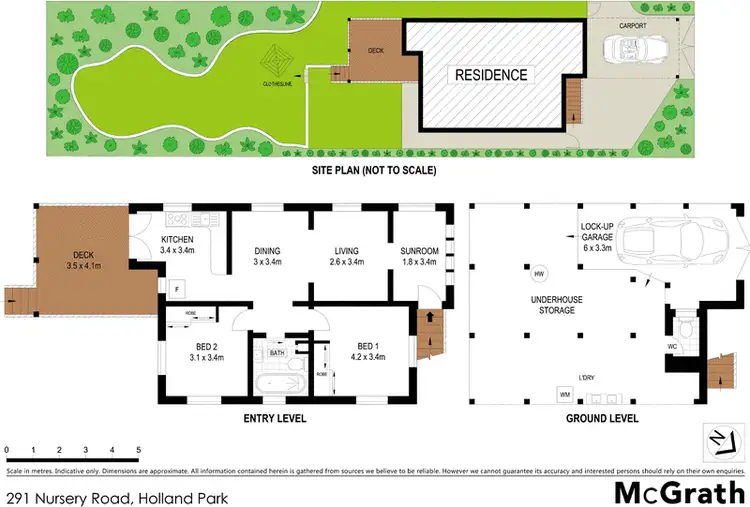 Floorplan of Homely house listing, 291 Nursery Road, Holland Park QLD 4121