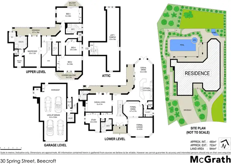 Floorplan of Homely house listing, 30 Spring Street, Beecroft NSW 2119