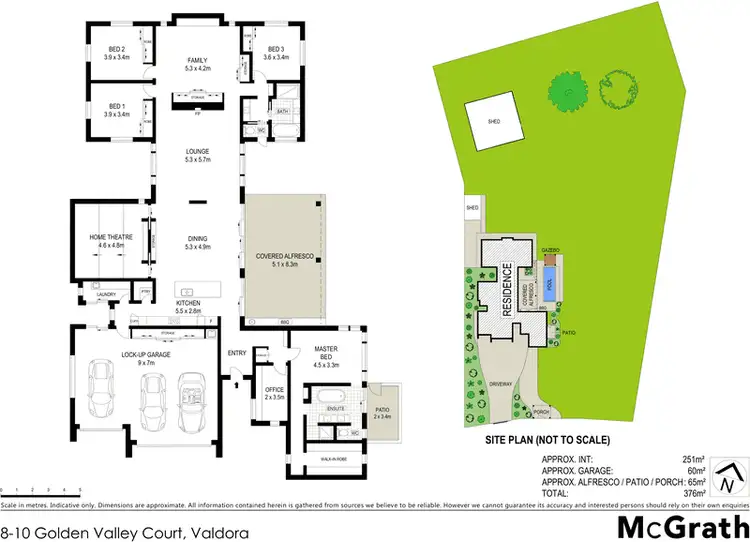 Floorplan of Homely house listing, 8 Golden Valley Place, Valdora QLD 4561