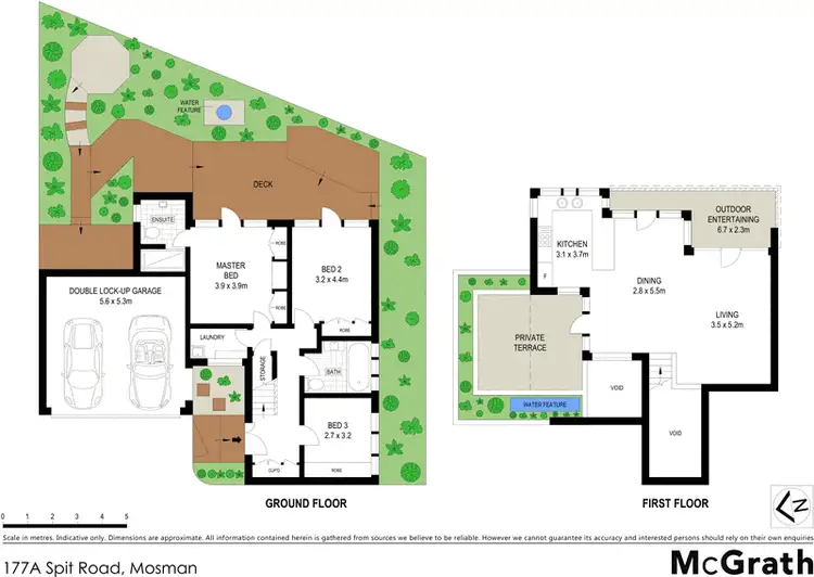 Floorplan of Homely house listing, 177A Spit Road, Mosman NSW 2088