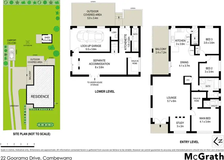 Floorplan of Homely house listing, 22 Goorama Drive, Cambewarra NSW 2540