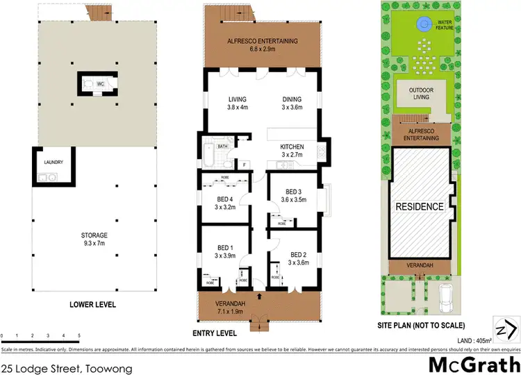 Floorplan of Homely house listing, 25 Lodge Street, Toowong QLD 4066