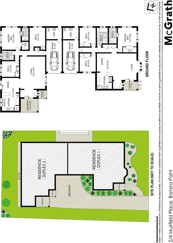 Floorplan of Homely house listing, 1/4 Muirfield Place, Banora Point NSW 2486