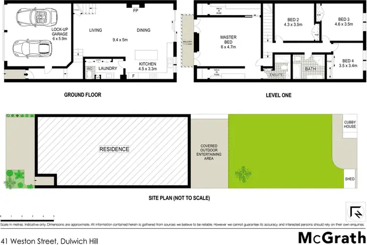 Floorplan of Homely house listing, 41 Weston Street, Dulwich Hill NSW 2203