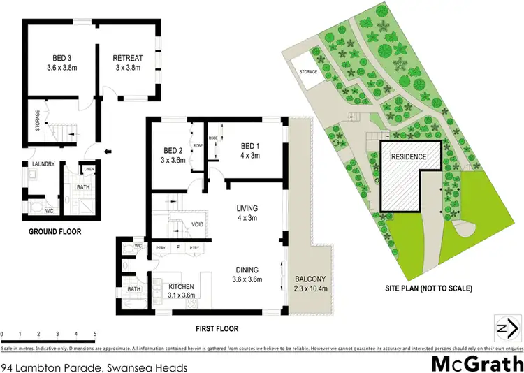 Floorplan of Homely house listing, 94 Lambton Parade, Swansea Heads NSW 2281
