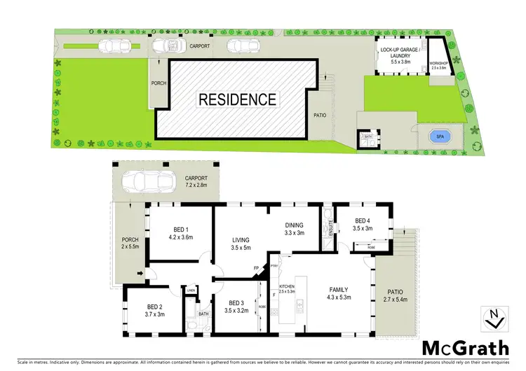 Floorplan of Homely house listing, 5 Minogue Crescent, Forest Lodge NSW 2037