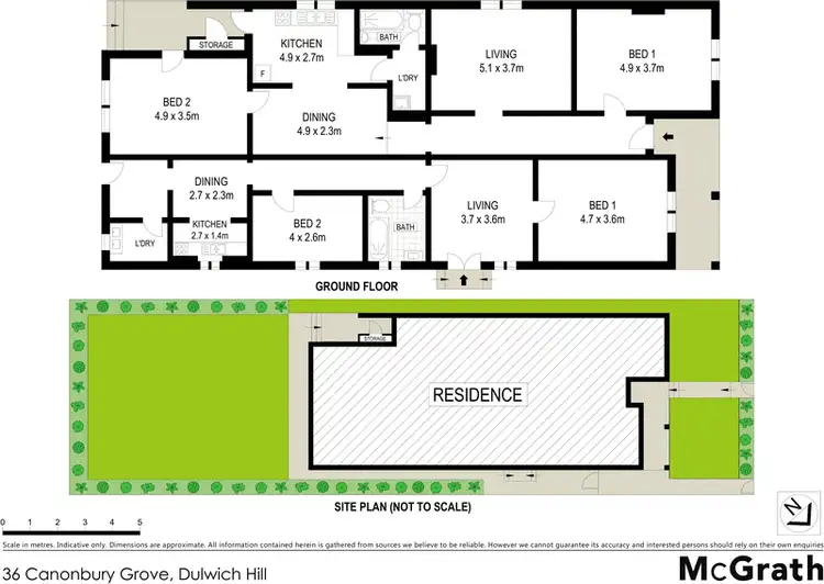 Floorplan of Homely house listing, 36 Canonbury Grove, Dulwich Hill NSW 2203