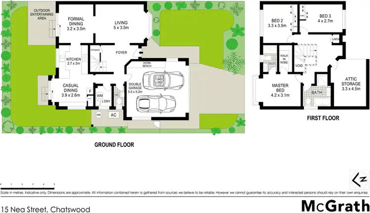 Floorplan of Homely house listing, 15 Nea Street, Chatswood NSW 2067