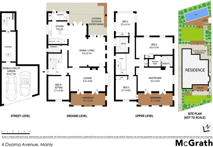 Floorplan of Homely house listing, 4 Oyama Avenue, Manly NSW 2095