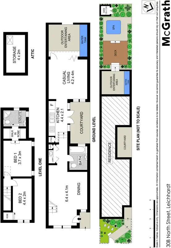 Floorplan of Homely house listing, 30B North Street, Leichhardt NSW 2040