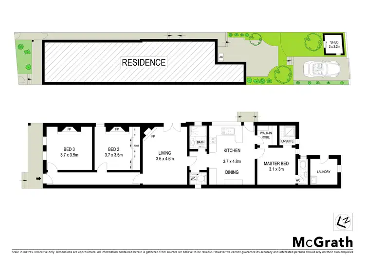 Floorplan of Homely house listing, 109 Trafalgar Street, Stanmore NSW 2048