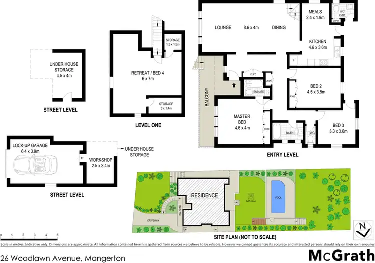 Floorplan of Homely house listing, 26 Woodlawn Avenue, Mangerton NSW 2500