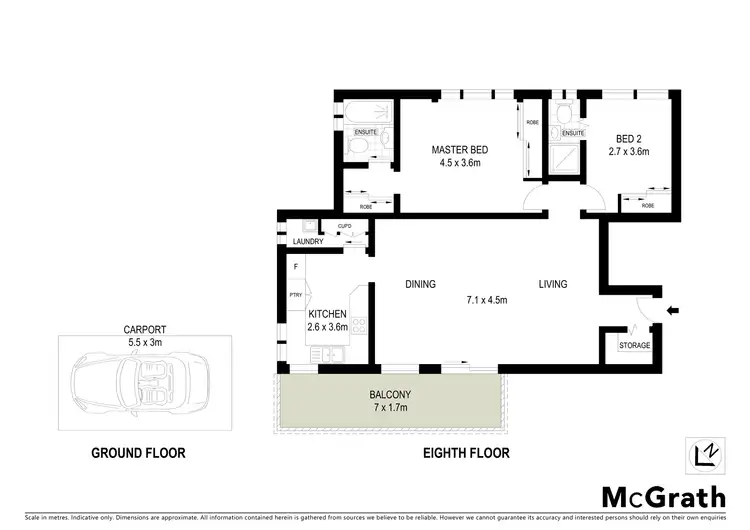 Floorplan of Homely apartment listing, 24/24 Helen Street, Lane Cove NSW 2066