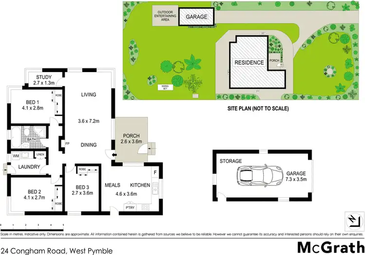 Floorplan of Homely house listing, 24 Congham Road, West Pymble NSW 2073