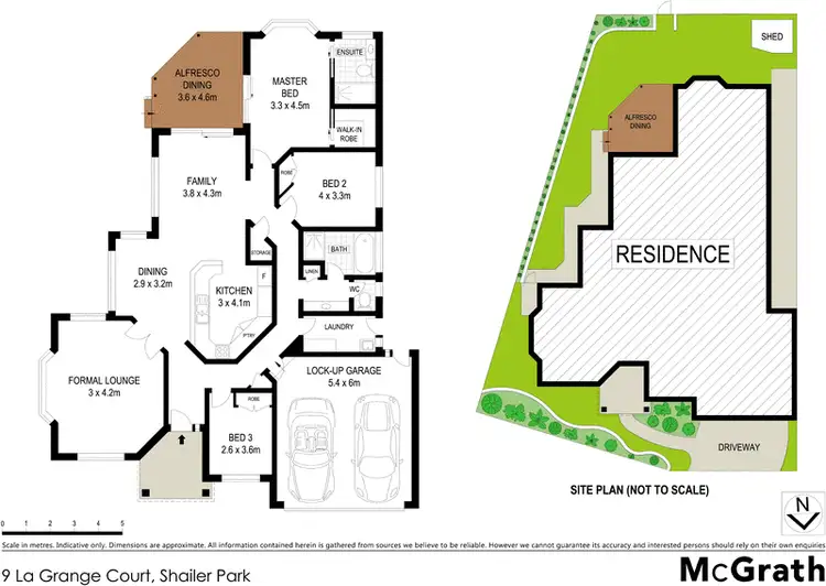 Floorplan of Homely house listing, 9 Lagrange Court, Shailer Park QLD 4128