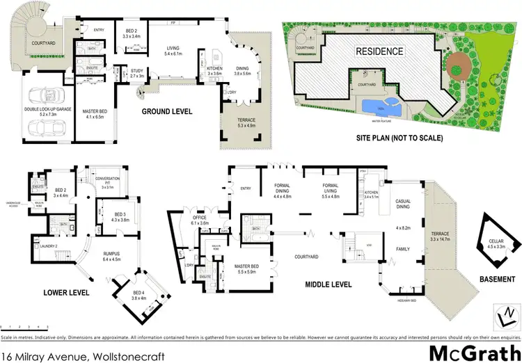 Floorplan of Homely house listing, 16 Milray Avenue, Wollstonecraft NSW 2065