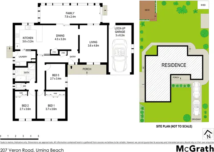 Floorplan of Homely house listing, 207 Veron Road, Umina Beach NSW 2257