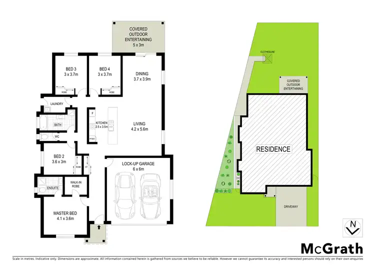 Floorplan of Homely house listing, 111 Northlakes Drive, Cameron Park NSW 2285