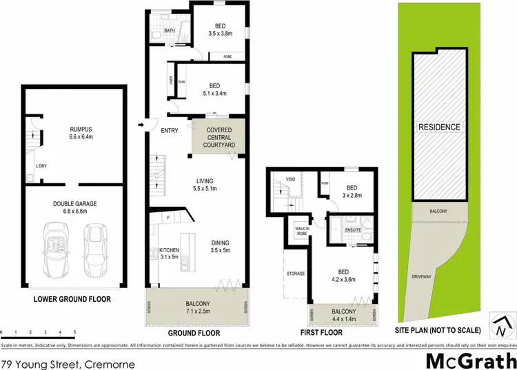 Floorplan of Homely house listing, 79 Young Street, Cremorne NSW 2090