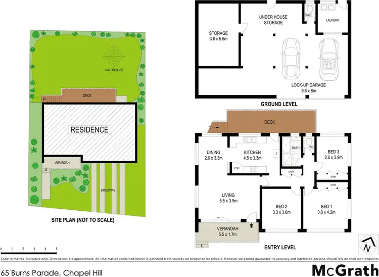 Floorplan of Homely house listing, 65 Burns Parade, Chapel Hill QLD 4069