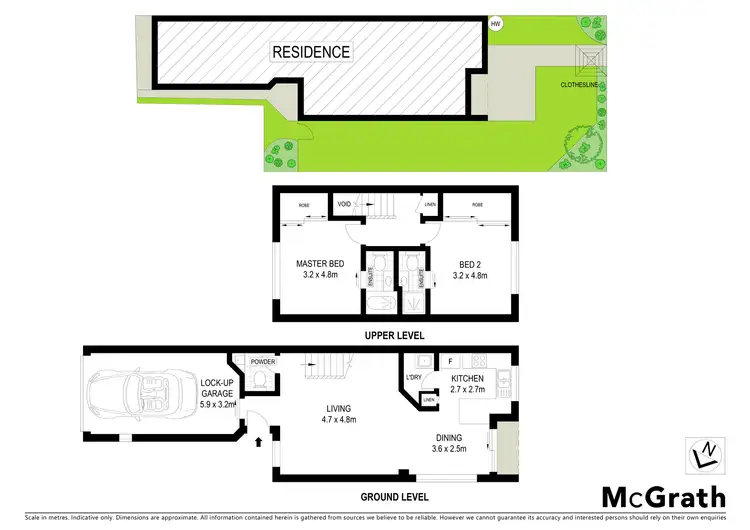 Floorplan of Homely townhouse listing, 34/19 Doughboy Parade, Hemmant QLD 4174
